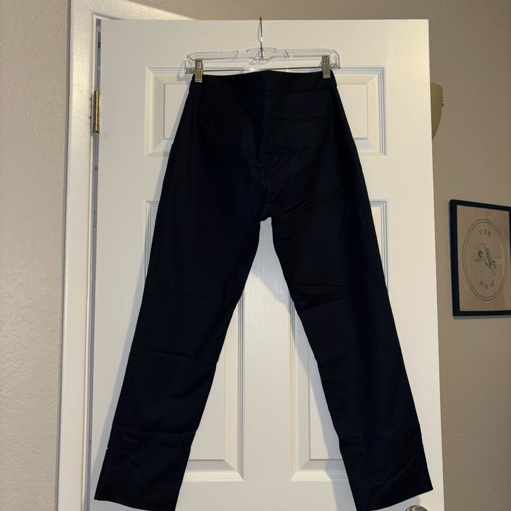 Designer Navy Blue Dress Pants - Picture 4 of 8